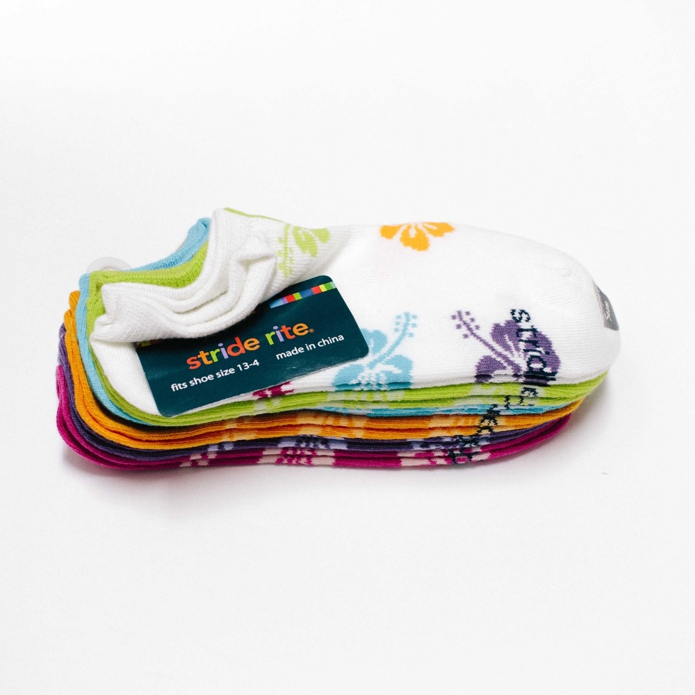 NWT Stride Rite multicolored socks, bundle of 4 - Picture 3 of 7